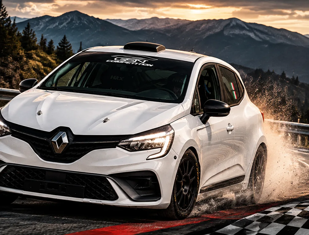 Renault Clio Rally5 GSN Competition in azione