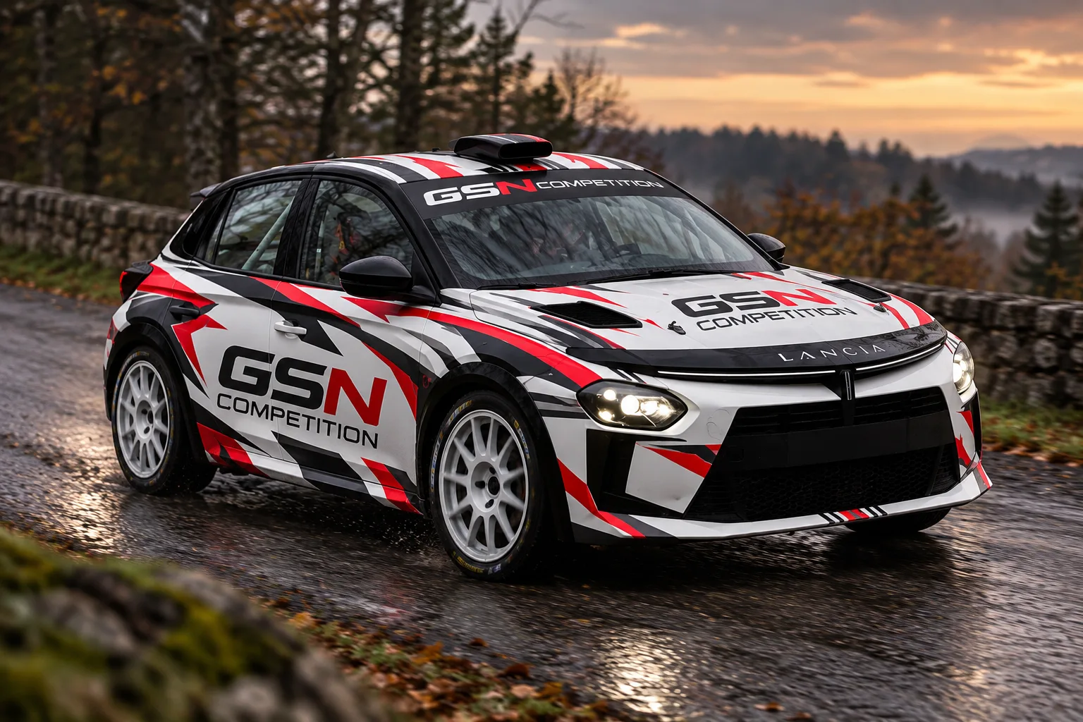 Lancia Ypsilon Rally4 HF GSN Competition